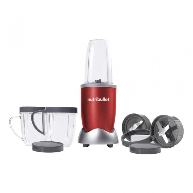 Nutribullet NBR-1212R 600W Red 1YW 9pcs Set "O"