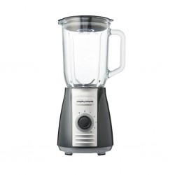 Morphy Richards 403010 1.5L Total Control Grey Glass Table Blender