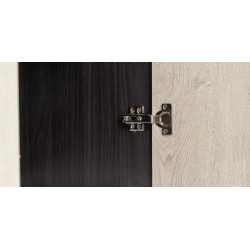 Indiana Bedroom Set 180X200 cm Wenge & Snow Oak