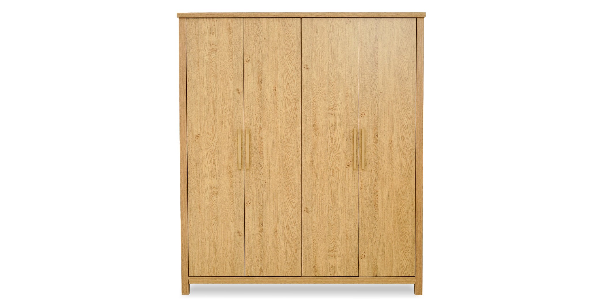 Alaska Bedroom Set 180x200 cm Beige Oak