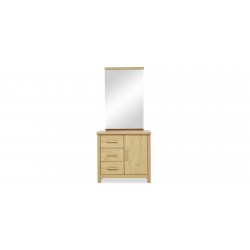 Alaska Bedroom Set 180x200 cm Beige Oak