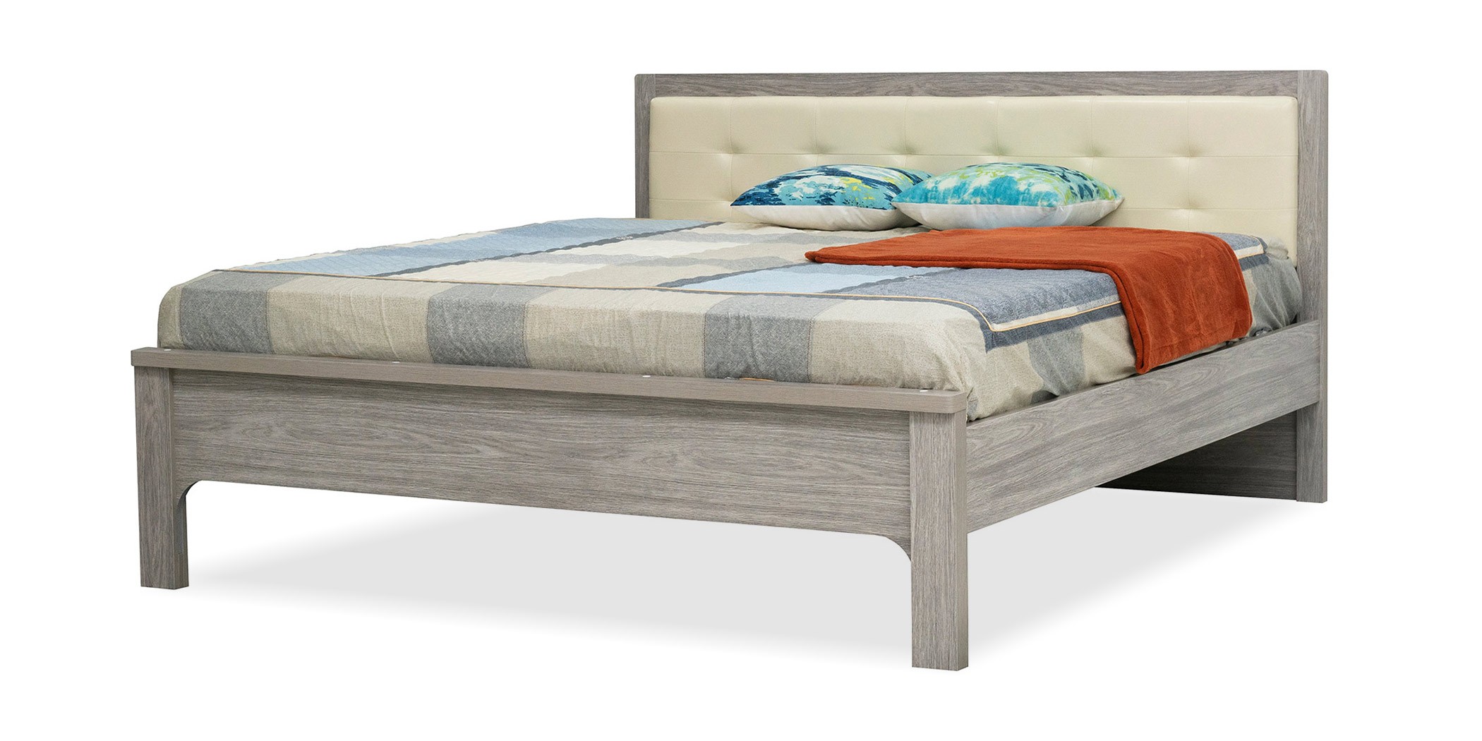 Frankfurt Bedroom Set 180X200 cm Grey Oak