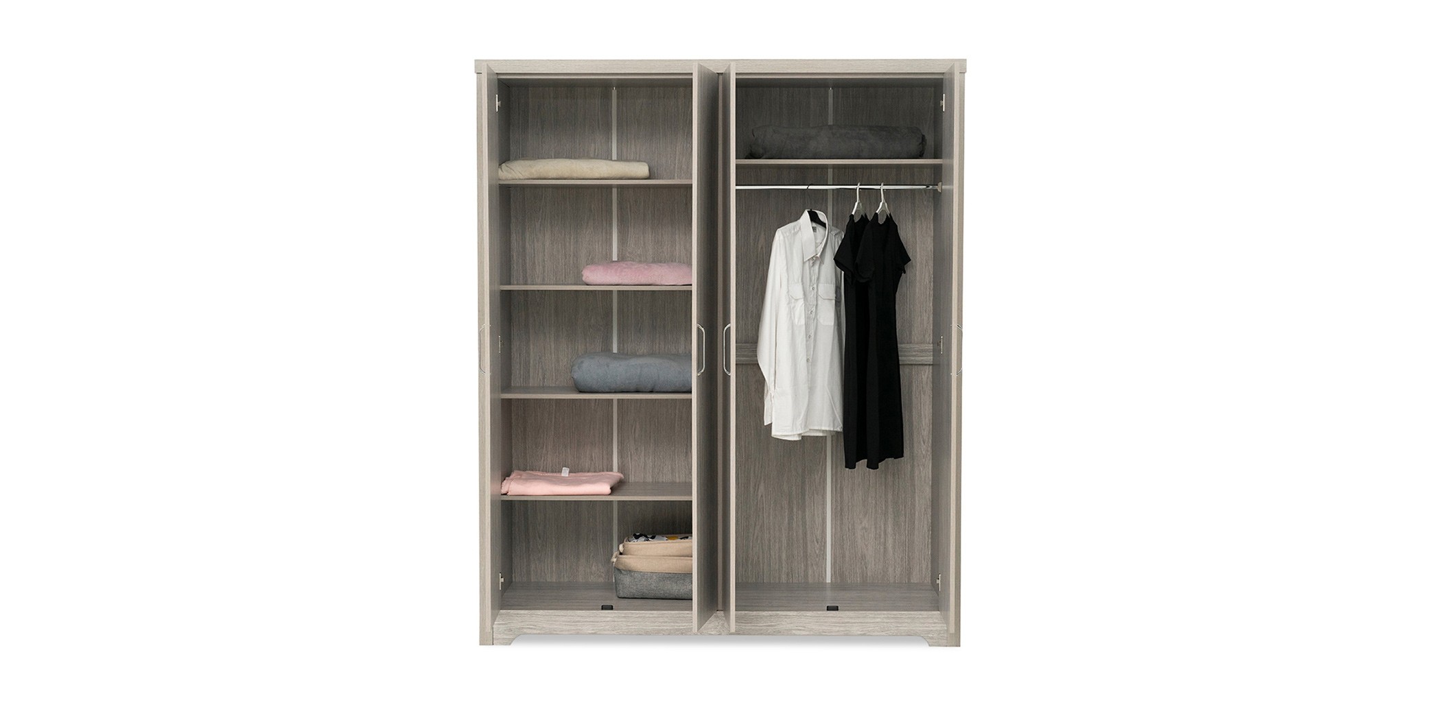 Frankfurt Bedroom Set 180X200 cm Grey Oak