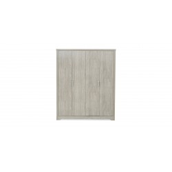 Frankfurt Bedroom Set 180X200 cm Grey Oak