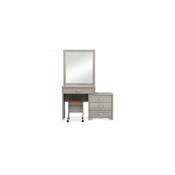 Frankfurt Bedroom Set 180X200 cm Grey Oak