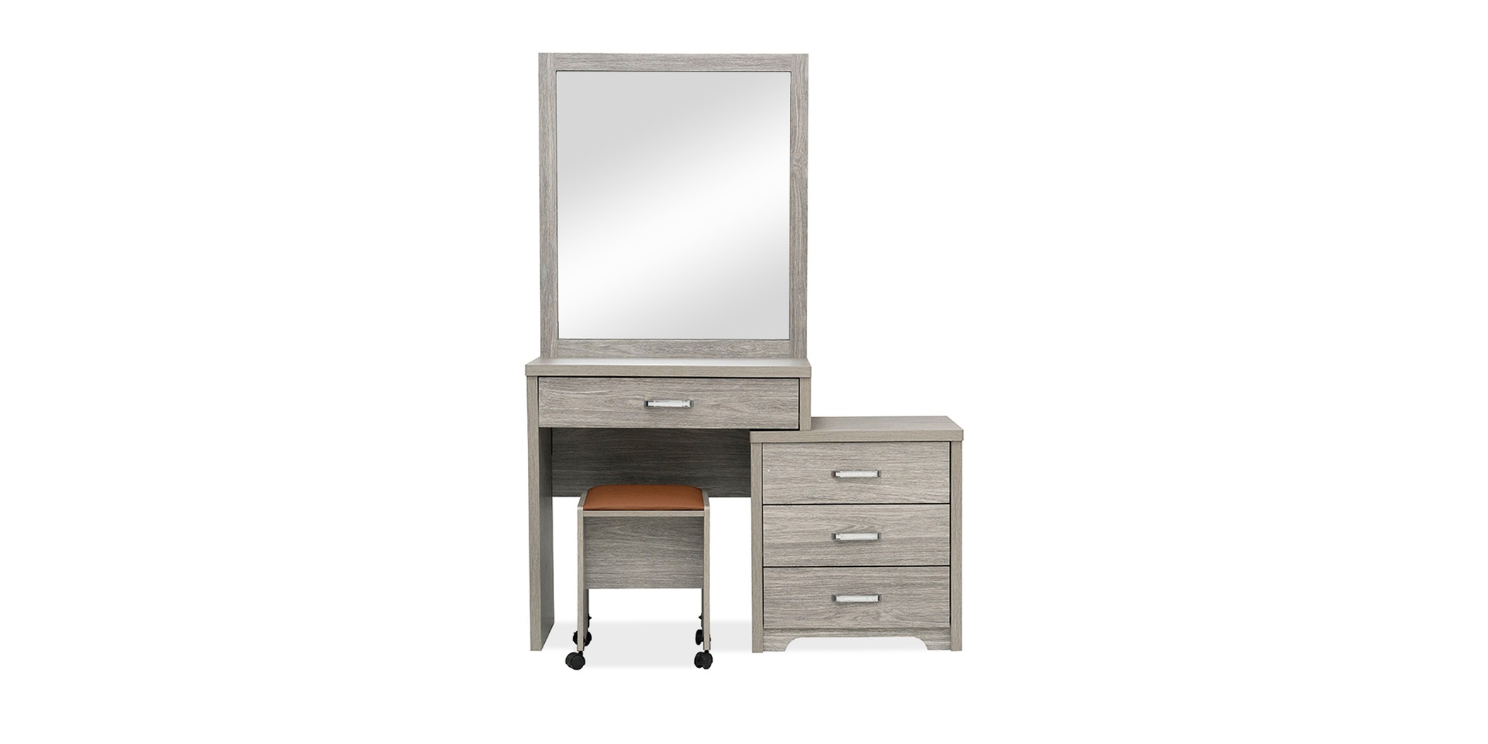 Frankfurt Bedroom Set 180X200 cm Grey Oak