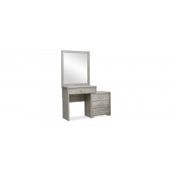 Frankfurt Bedroom Set 180X200 cm Grey Oak