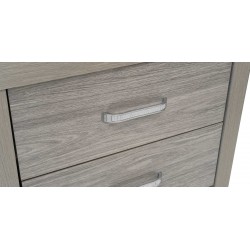 Frankfurt Bedroom Set 180X200 cm Grey Oak