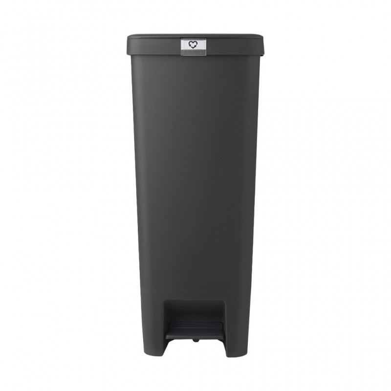 Brabantia 800023 40L Dark Grey StepUp Pedal Bin 10YW "O"