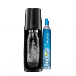 Sodastream Spirit Black Starter Pack Sparkle 266008 Drink Maker "O"