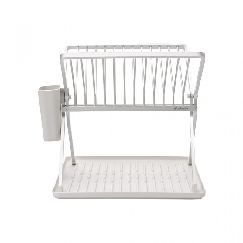 Brabantia 139383 Light Grey Foldable Dish Rack 5YW "O"