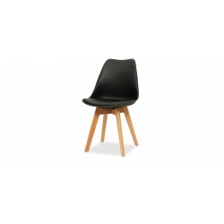 Adrian Table & 4 Chairs Black