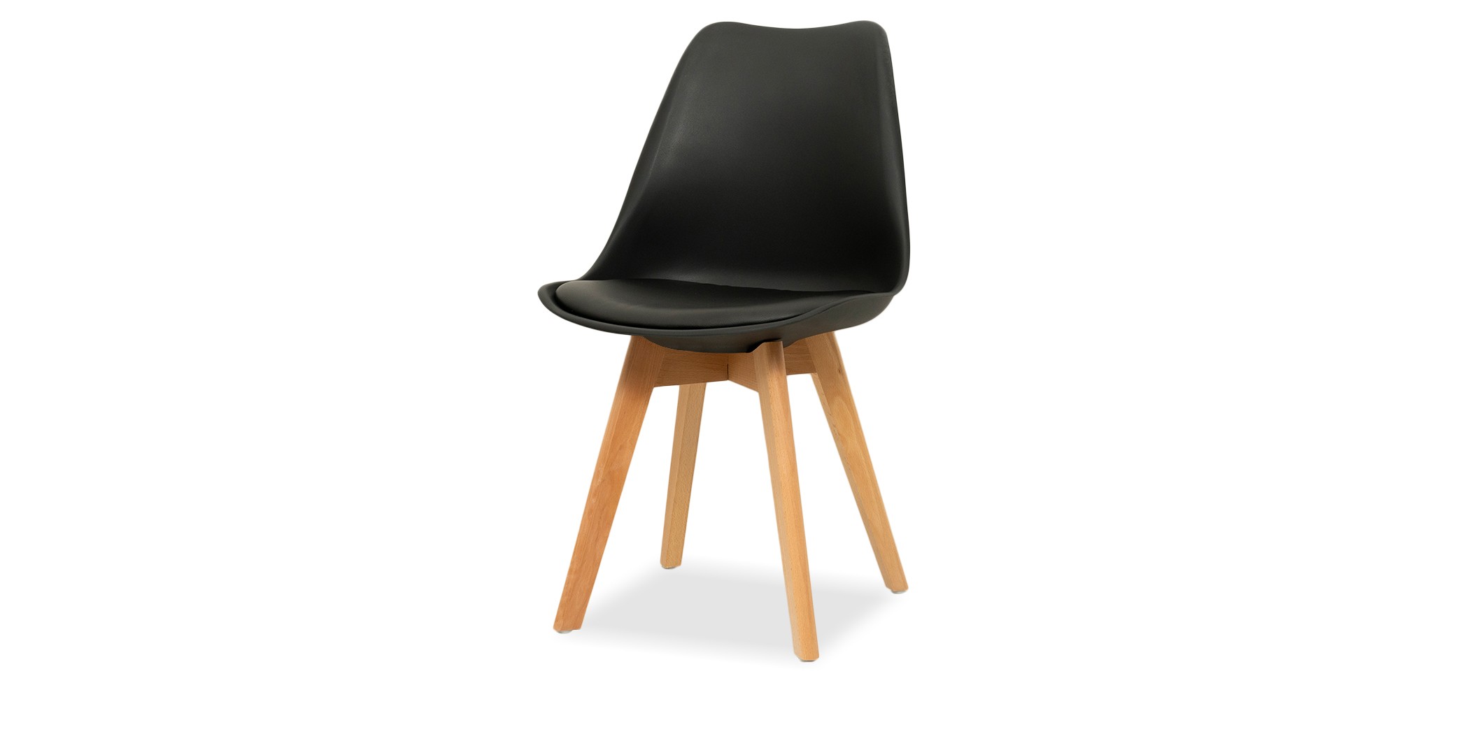 Adrian Table & 4 Chairs Black