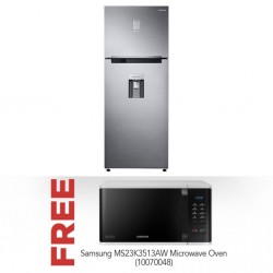 Samsung RT46K6600S9/EF Refrigerator & Free Samsung MS23K3513AW Microwave Oven