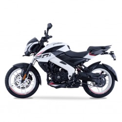 Bajaj Pulsar 200NS 200CC White Motorbike