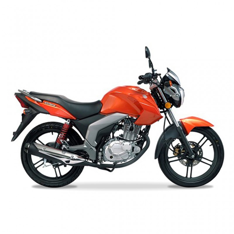 Suzuki GSX125 125cc Orange Motorcycle