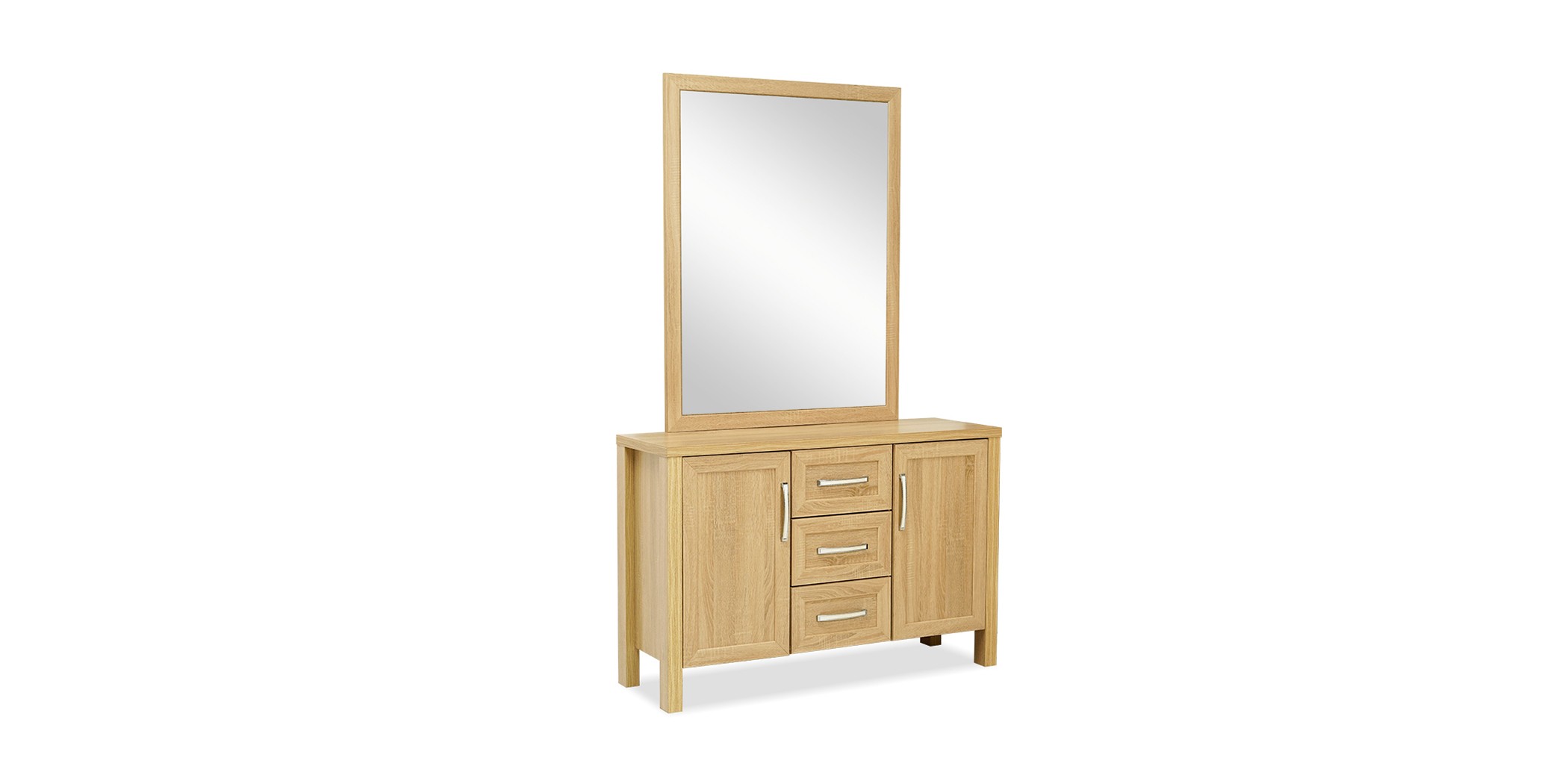 Birmingham Bedroom Set 180X200 cm White Oak