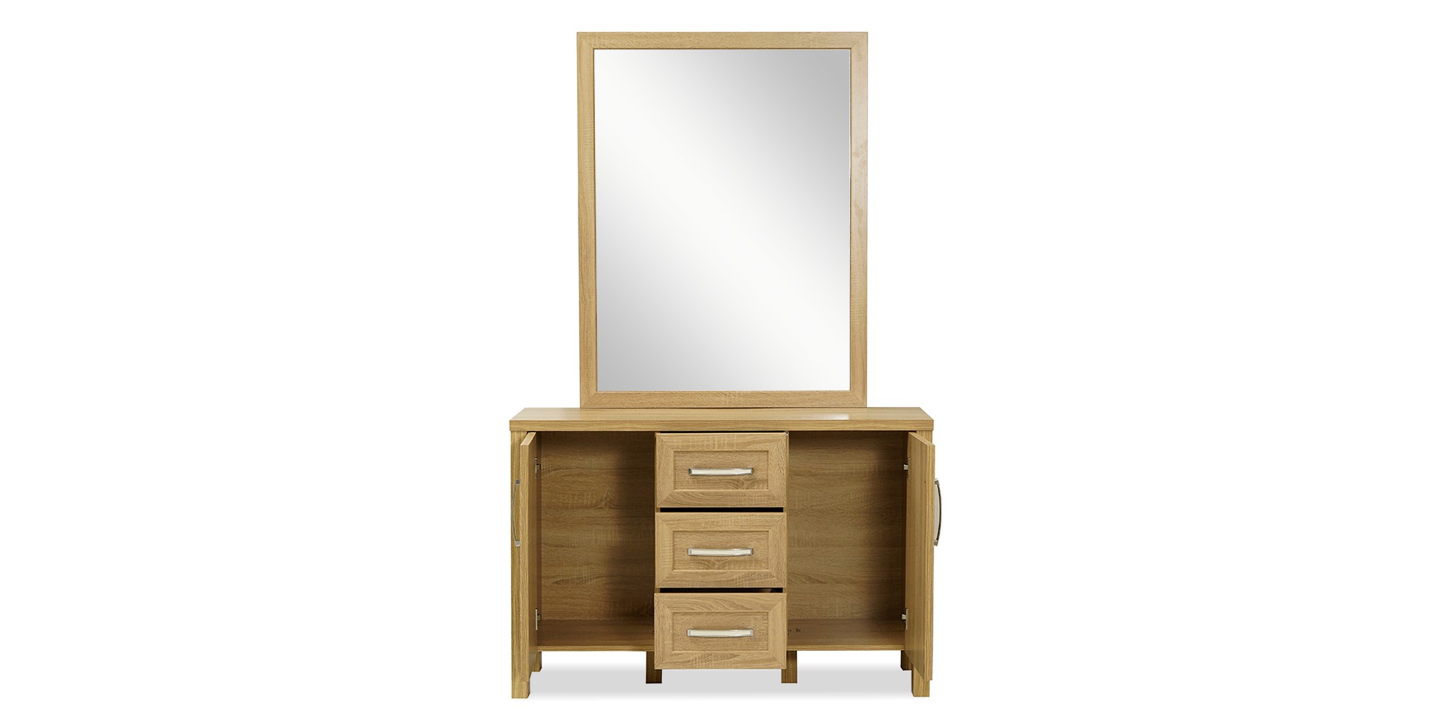 Birmingham Bedroom Set 180X200 cm White Oak