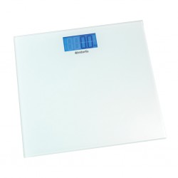 Brabantia 483127 WH Digital Bathroom Scale Battery Powered "O"