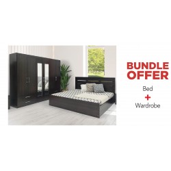 Filton Bed & Wardrobe