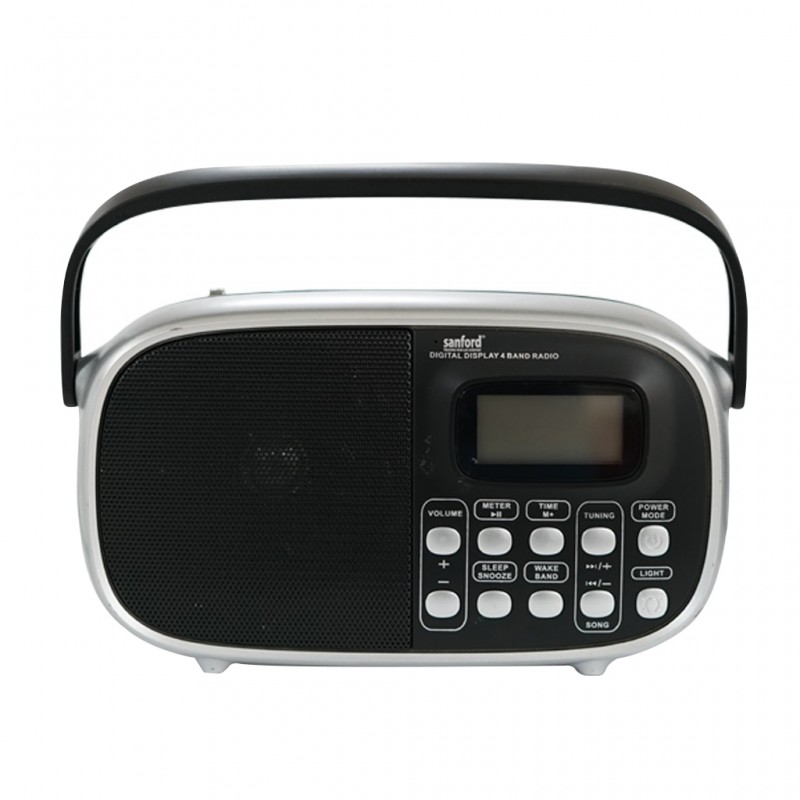 Sanford SF3308PR Portable Rechargeable Radio with USB