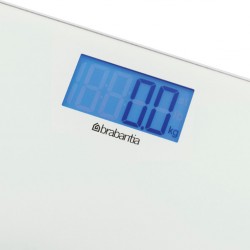 Brabantia 483127 WH Digital Bathroom Scale Battery Powered "O"