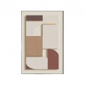 Ingenious Light Brown & Beige Wall Art 60x80x3 cm