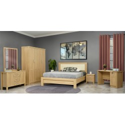 Birmingham Bedroom Set 180X200 cm White Oak