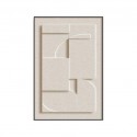 Ingenious Light Beige Wall Art 60x80x3 cm