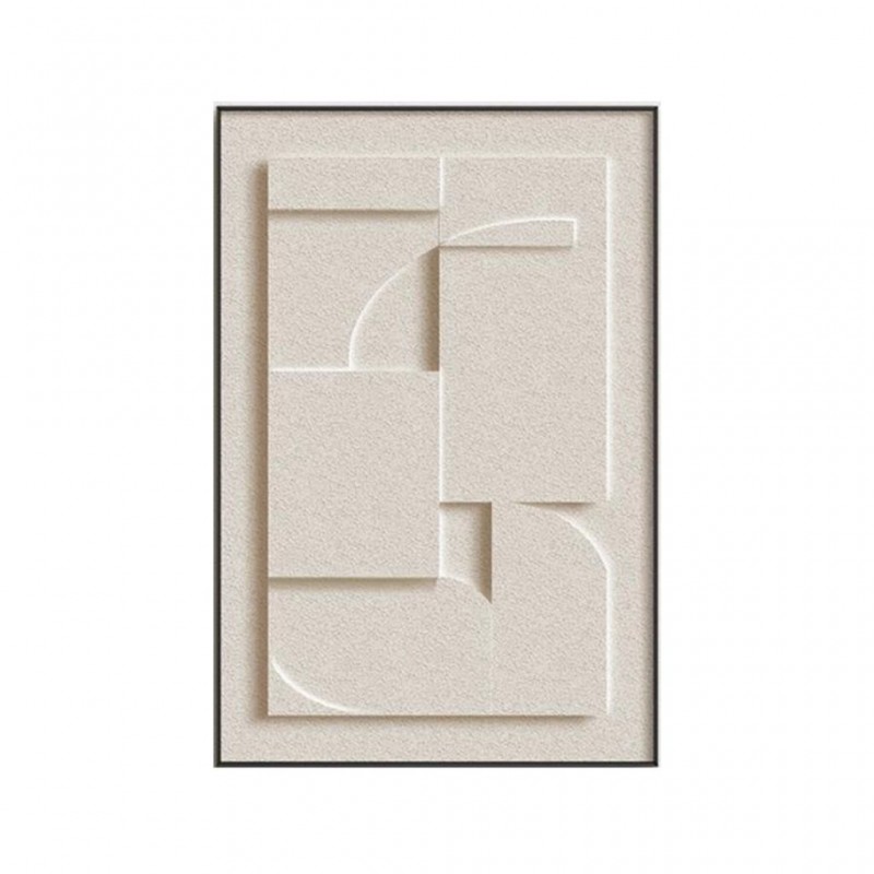 Ingenious Light Beige Wall Art 60x80x3 cm Ingenious Light Beige Wall Art 60x80x3 cm
