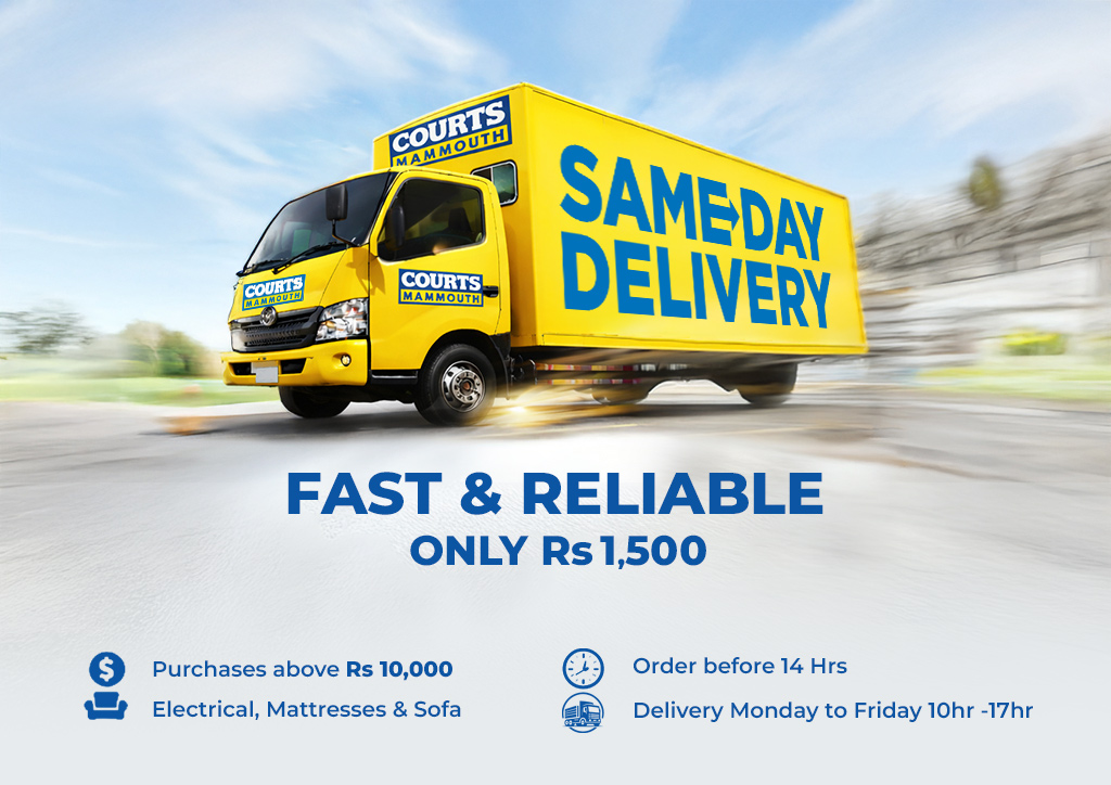 Courts Sameday delivery