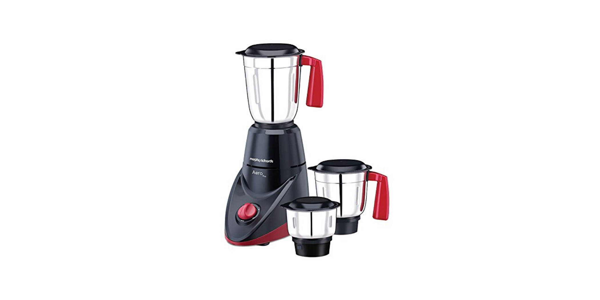 Morphy Richards AeroPlus BK 500W 2YW Mixer Grinder