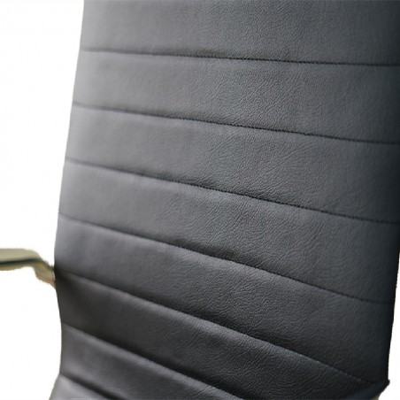 Fresco High Back Office Chair Executive Semi Leather Model ALU 01