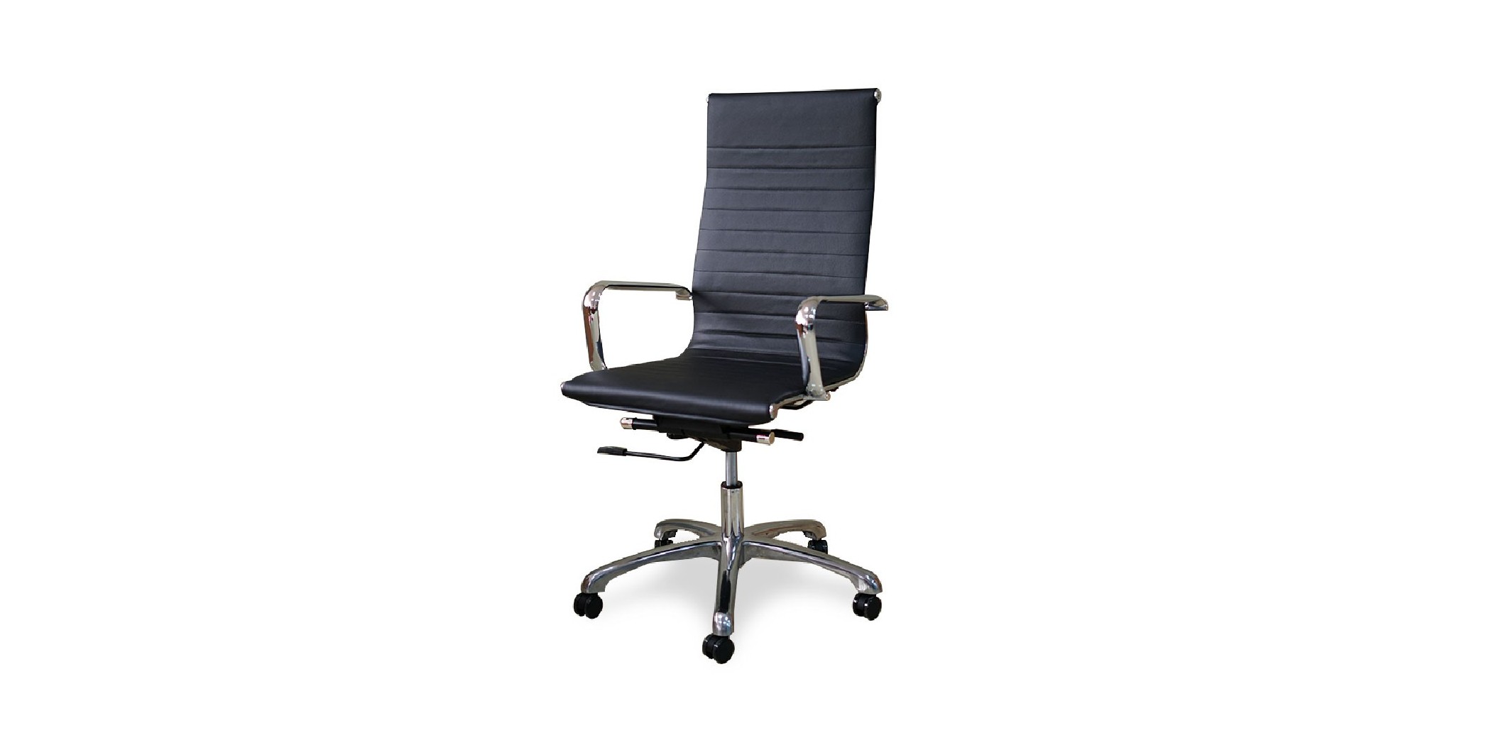 Fresco High Back Office Chair Executive Semi Leather Model ALU 01