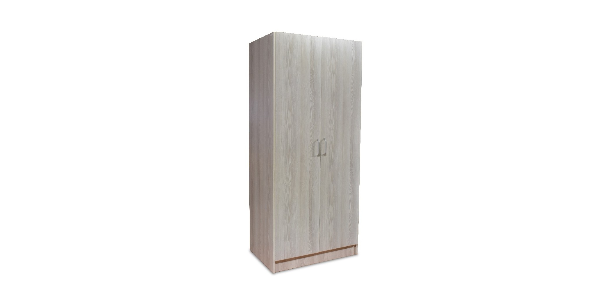 Ace Wardrobe 2 Doors Oak MDF With Shelves