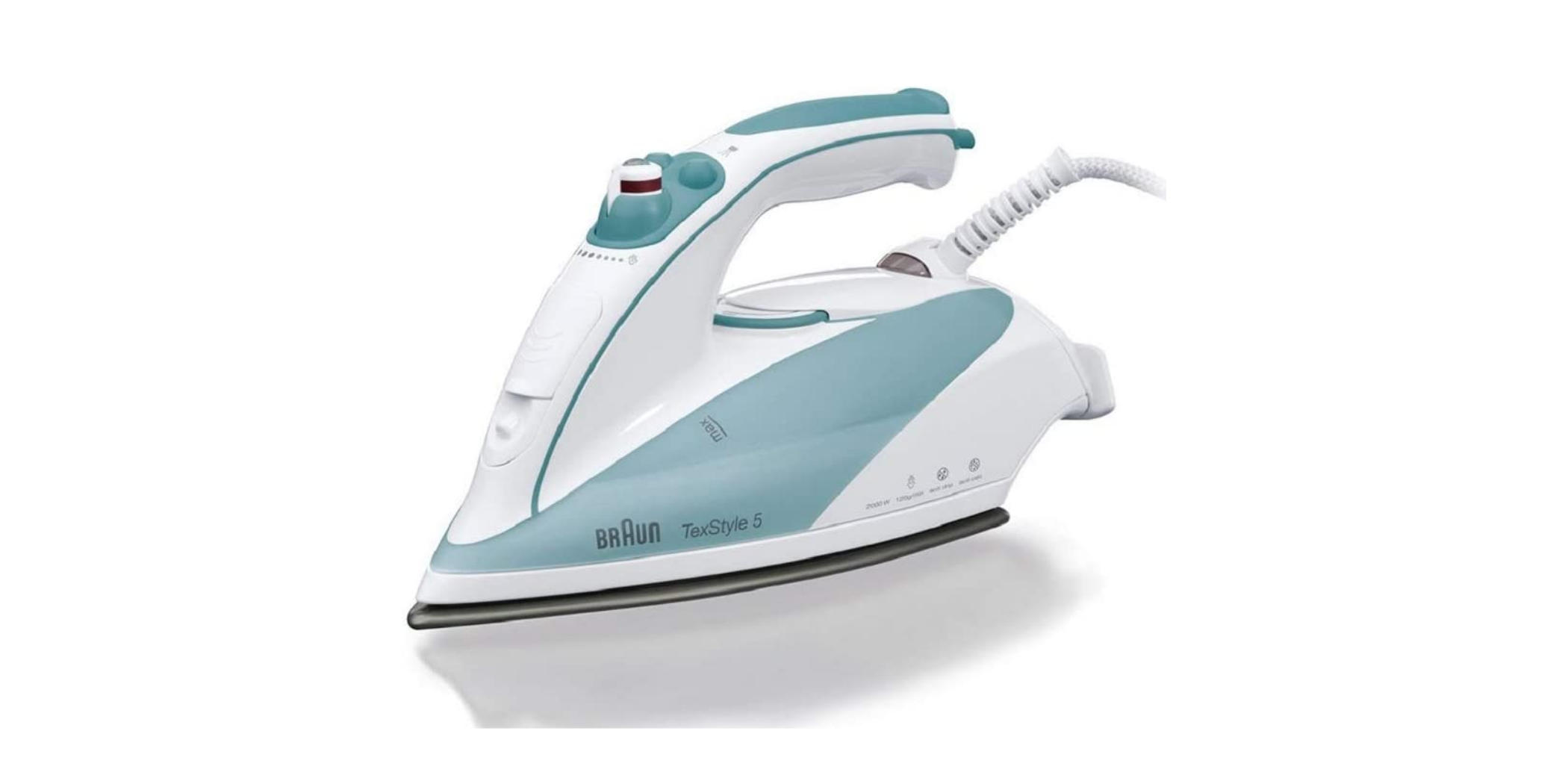 Braun TS515 TexStyle5 Eloxal Open Green Steam Iron