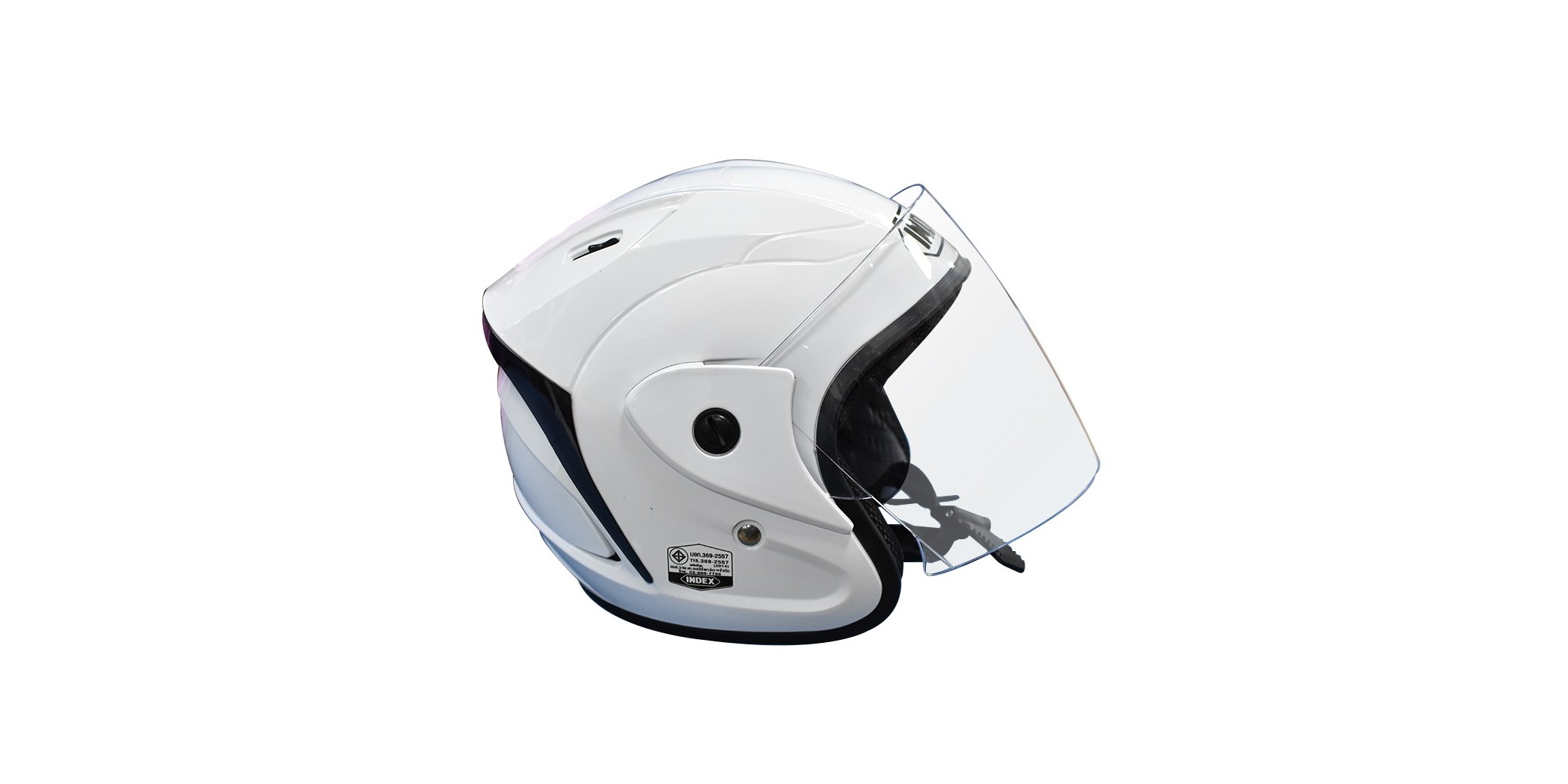 Index Titan Kids White Helmet