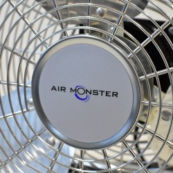 Air Monster 15545 DS Chrome 20'' Floor Fan