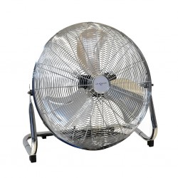 Air Monster 15545 DS Chrome 20'' Floor Fan