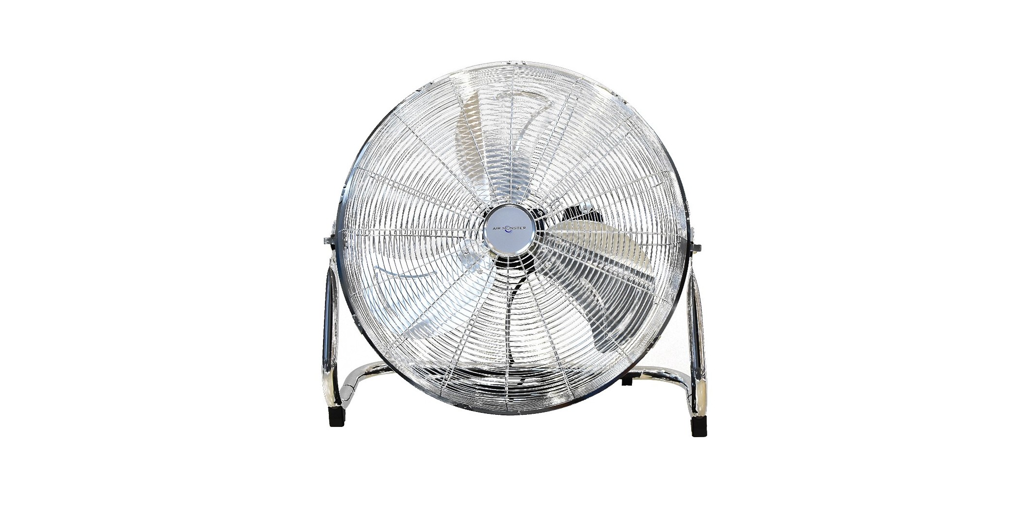 Air Monster 15545 DS Chrome 20'' Floor Fan