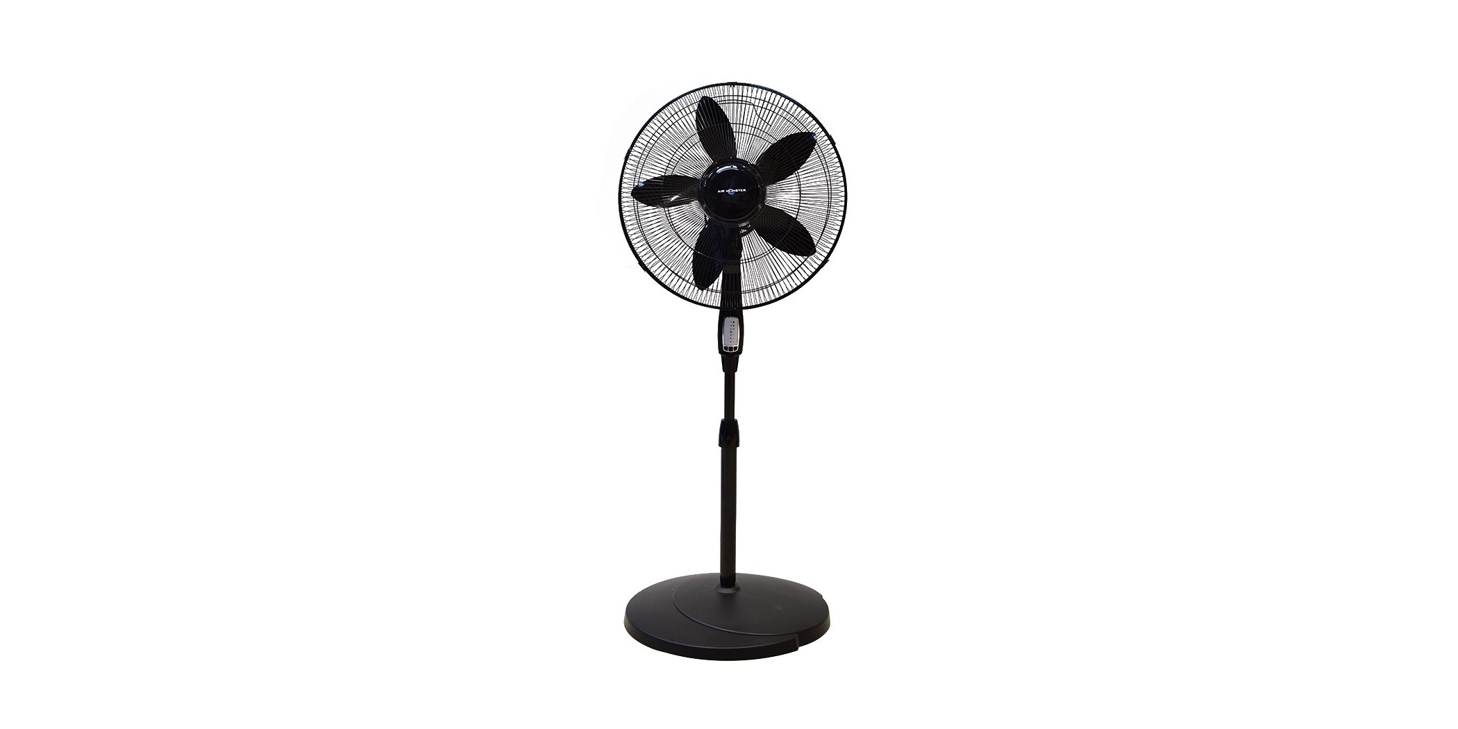 Air Monster 15732R MG 18'' (45cm) Black Stand Fan