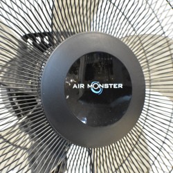 Air Monster 15855R MP 16" Black Remote Stand Fan