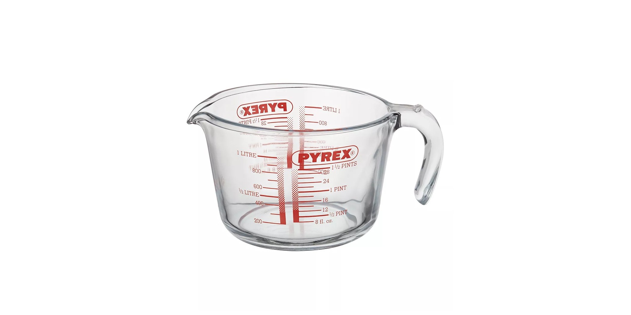 Pyrex Glass 1L Measuring Jug "O"