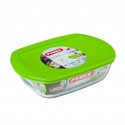 Pyrex COOK AND STORE 1.1L Rectangle Dish With Plastic Lid 23x15x6cm - 10090237 "O"