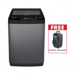 Hisense WTJD802T Washing Machine & Free Suzuki time-trolley speaker