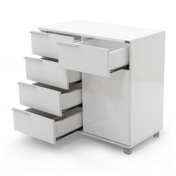 Diamond Multipurpose Mobile Cabinet W/5 Drwrs Plus