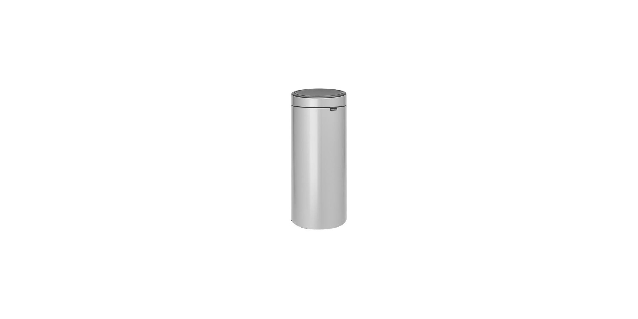 Brabantia 115387 30L M.Grey Touch Bin New 10YW "O"