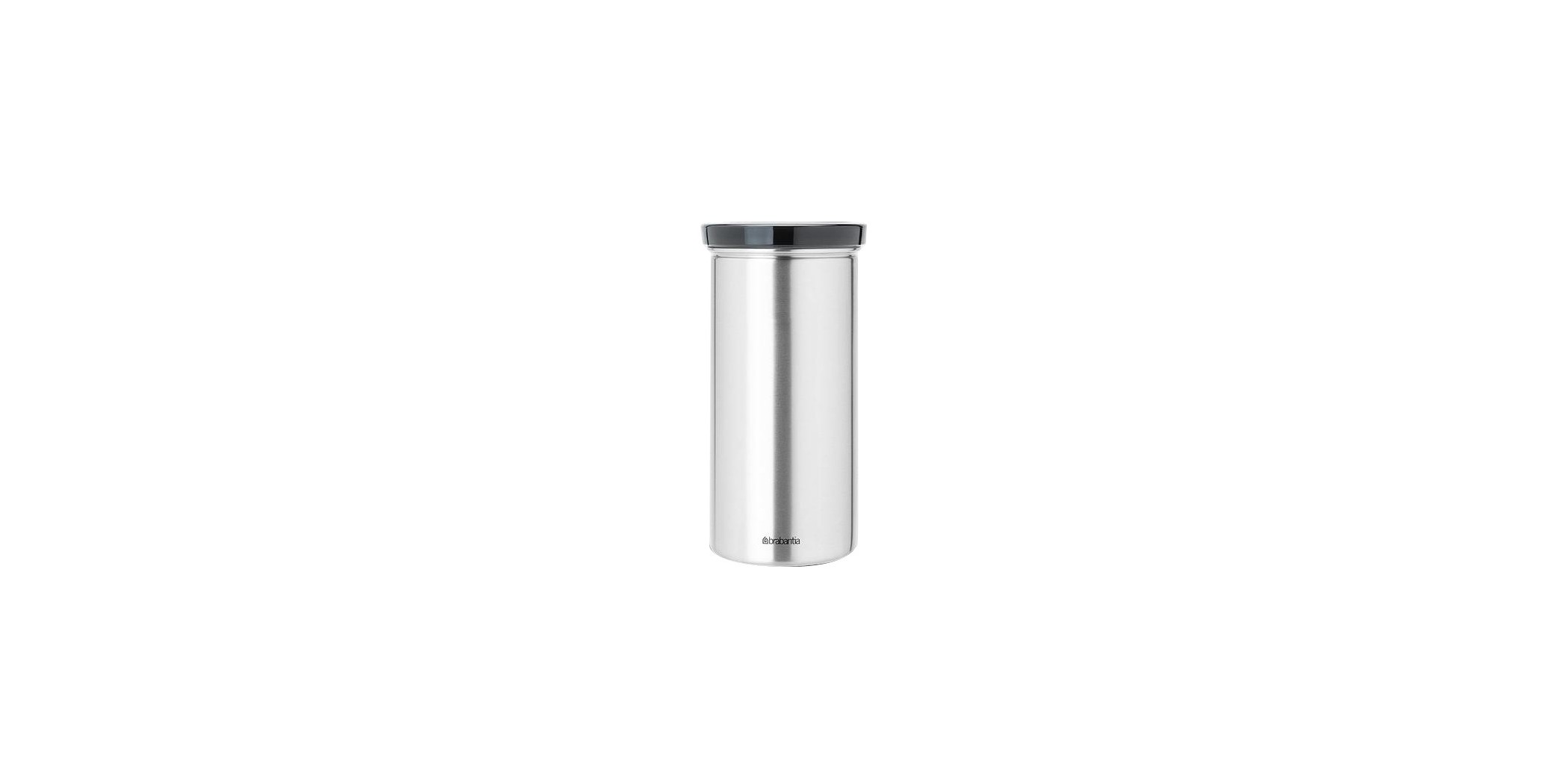 Brabantia 476228 18pcs M.Steel FingerprintProof Coffee Pad Canister 10YW "O"