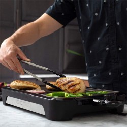 George Foreman 25850 Smokeless BBQ Grill "O"