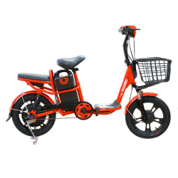 Speedway XD010 Red 245 Watts Electric Bike